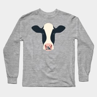 Dairy Cows (Amber) Long Sleeve T-Shirt